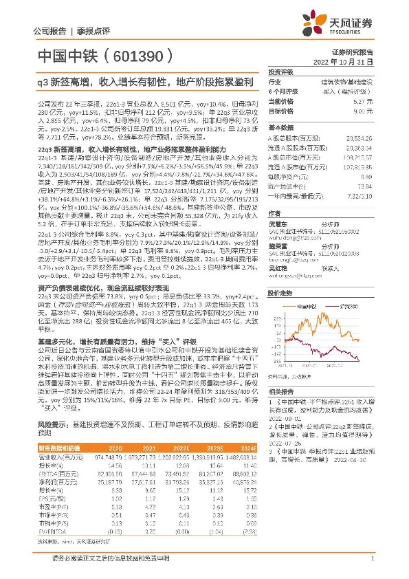 q3新签高增，收入增长有韧性，地产阶段拖累盈利