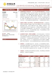 完善特种高分子材料布局，加速国产化替代进程