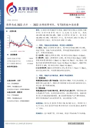 德赛西威3Q22点评：3Q22业绩强势增长，智驾&智舱加速放量