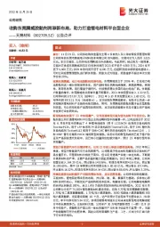 公告点评:收购东莞腾威胶黏剂再添新布局,助力打造锂电材料平台型企业