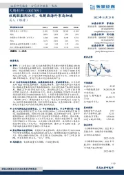 收购胶黏剂公司，电解液海外布局加速