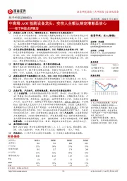 矩子科技点评报告：中高端AOI检测设备龙头，实控人全额认购定增彰显信心