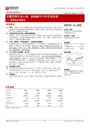 爱柯迪点评报告：安徽竞得百亩土地，新能源中大件布局加速