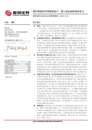 公司简评报告：碳纤维复材项目陆续投产，第二成长曲线逐渐发力