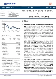 公司深度研究：国缘持续释能，尽享次高端扩容红利的苏酒龙头