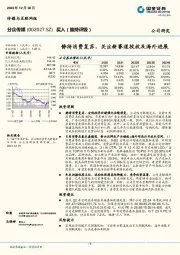 静待消费复苏，关注新赛道投放及海外进展