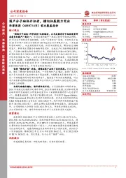 首次覆盖报告：国产分子砌块开拓者，横向拓展能力突出