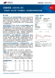 “自发自用、余电上网”光伏运营龙头，独立储能业务具备先发优势