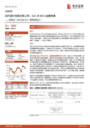 跟踪报告之一：芯片设计业务分拆上市，SoC与MCU全面布局