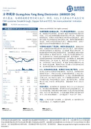 首次覆盖：电磁屏蔽膜有望突破大客户；铜箔、FCCL多元布局打开成长空间