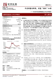 公司点评报告:年度销量创新高,深蓝“满电”加持