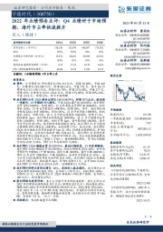 2022年业绩预告点评:Q4业绩好于市场预期,海外市占率快速提升