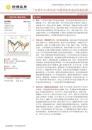 电网设备公司点评：“智慧电力+新能源”双轮战略带动业绩超预期