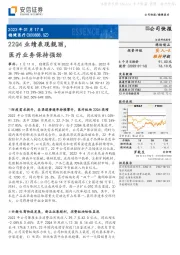 22Q4业绩表现靓丽，医疗业务保持强劲