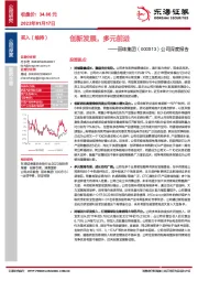 公司深度报告:创新发展,多元前进