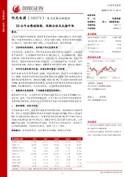 22全年业绩超预期,深耕全球风光储市场