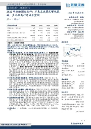 2022年业绩预告点评:不良主业奠定增长基础,多元布局打开成长空间