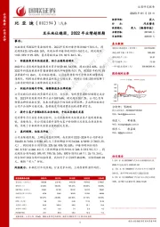 龙头地位稳固,2022年业绩超预期