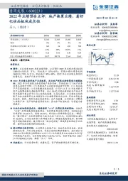 2022年业绩预告点评:地产拖累业绩,看好化妆品板块成长性