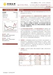 Q4利润正增长，大力投入电子云把握国资云产业机遇