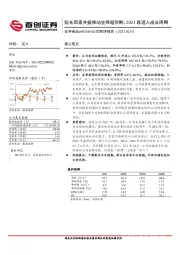 公司简评报告：短长因素共振推动业绩超预期，2023再进入成长周期