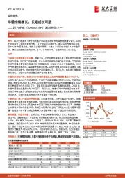 跟踪报告之一:车载持续增长,长期成长可期