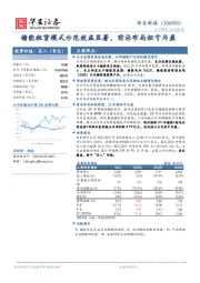 储能租赁模式示范效益显著，前沿布局扭亏为盈