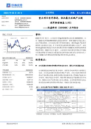 点评报告:重点项目有序推进,依托氯化亚砜产业链进军新型锂盐 LiFSI