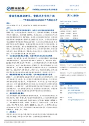 2022年年度报告点评：营收实现快速增长，智能汽车空间广阔