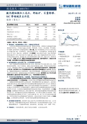 激光精细微加工龙头，钙钛矿、巨量转移、SiC等领域多点开花