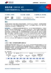 风电塔筒/管桩国际领先企业，两海业务有望迎来拐点