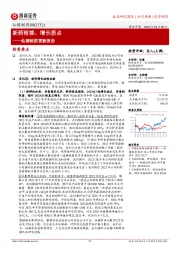 仙琚制药更新报告：新药衔接、增长拐点