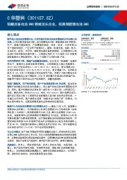 铅酸后备电池BMS领域龙头企业，拓展储能锂电池BMS