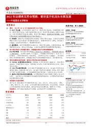 中直股份点评报告：2022年业绩承压符合预期，看好直升机龙头长期发展