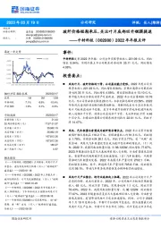 2022年年报点评：玻纤价格短期承压，关注叶片底部回升锂膜提速