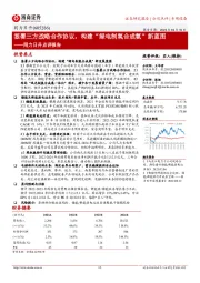 同力日升点评报告:签署三方战略合作协议,构建“绿电制氢合成氨”新蓝图