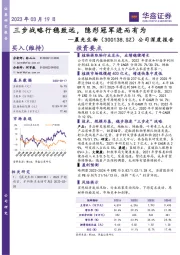 公司深度报告:三步战略行稳致远,隐形冠军进而有为