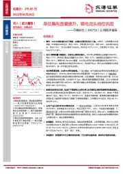 公司简评报告：单位盈利显著提升，锂电龙头地位巩固