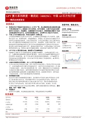 寒武纪深度报告：GPT算力系列深度·寒武纪（688256）：中国AI芯片先行者