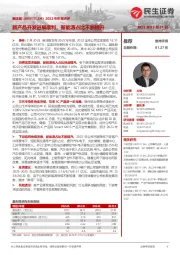 2022年年报点评：新产品开发进展顺利，新能源占比不断提升