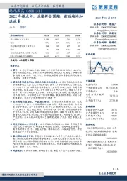 2022年报点评：业绩符合预期，前后端均加速放量