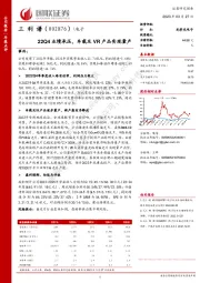 22Q4业绩承压，车载及VR产品实现量产