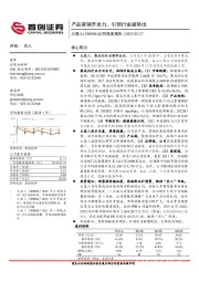 公司深度报告：产品营销齐发力，引领行业破势出