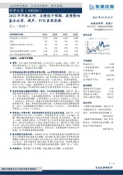 2022年年报点评：业绩低于预期，疫情影响基本出清，超声、IVD表现亮眼