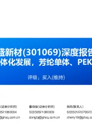 深度报告:氯化亚砜产业链一体化发展,芳纶单体、PEKK、LiFSI多点开花
