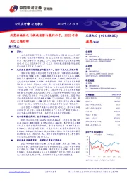 风资源偏弱及计提减值影响盈利水平,2023年来风已大幅好转