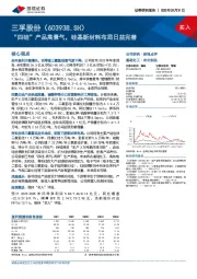 “四硅”产品高景气，硅基新材料布局日益完善