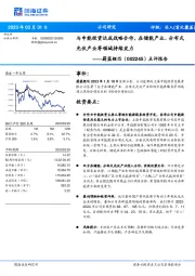 点评报告:与申能投资达成战略合作,在储能产业、分布式光伏产业等领域持续发力