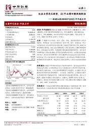 2022年年报点评：权益自营承压较重，23年业绩回暖预期较强