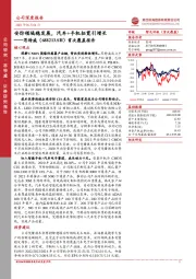 首次覆盖报告:安防领域稳发展,汽车+手机拓宽引增长